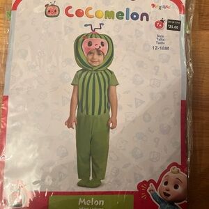 Cocomelon Melon Halloween Costume dress up New size 12-18M